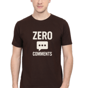 Zero Comment T-shirt for MEN (Multicolors)